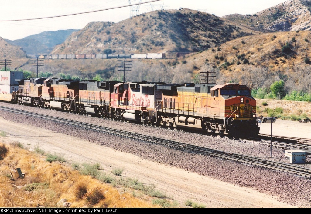 Eastbound stack train